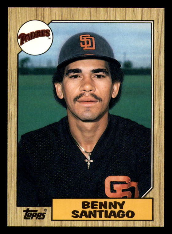 1987 Topps Traded #109T Benito Santiago NM-MT San Diego Padres 