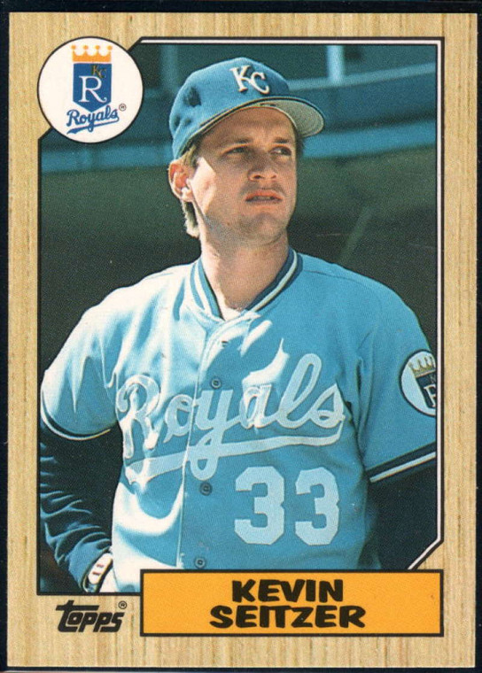 1987 Topps Traded #111T Kevin Seitzer NM-MT RC Rookie Kansas City Royals 