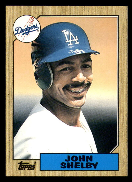 1987 Topps Traded #112T John Shelby NM-MT Los Angeles Dodgers 