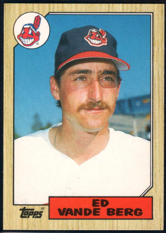 1987 Topps Traded #123T Ed Vande Berg NM-MT Cleveland Indians 