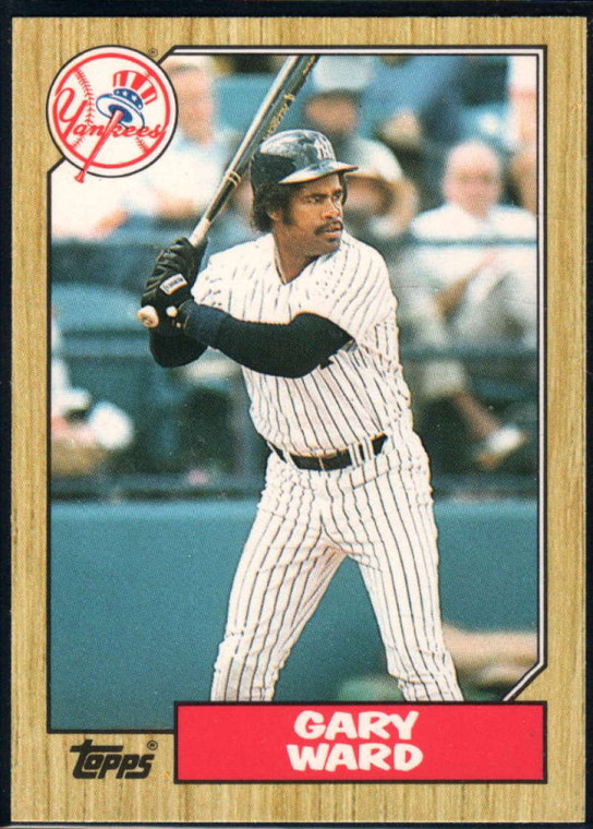 1987 Topps Traded #125T Gary Ward NM-MT New York Yankees 
