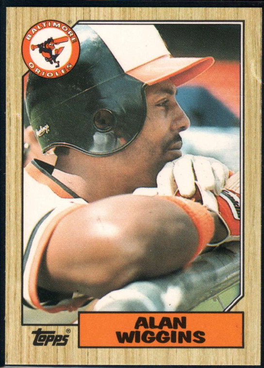 1987 Topps Traded #126T Alan Wiggins NM-MT Baltimore Orioles 