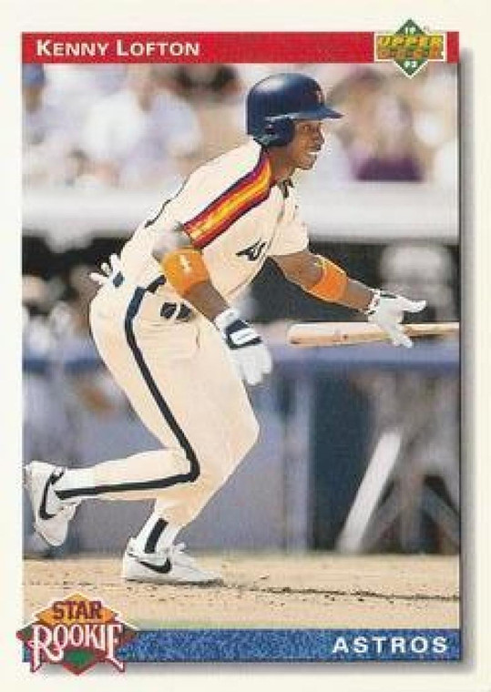 1992 Upper Deck #25 Kenny Lofton VG Houston Astros 