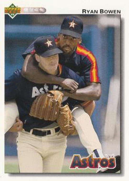 1992 Upper Deck #354 Ryan Bowen VG Houston Astros 