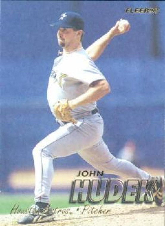 1997 Fleer #694 John Hudek VG Houston Astros 