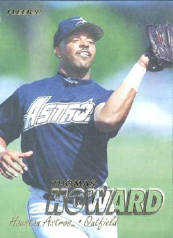 1997 Fleer #596 Thomas Howard VG Houston Astros 