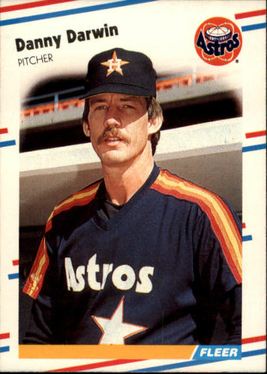 1988 Fleer #444 Danny Darwin VG Houston Astros 
