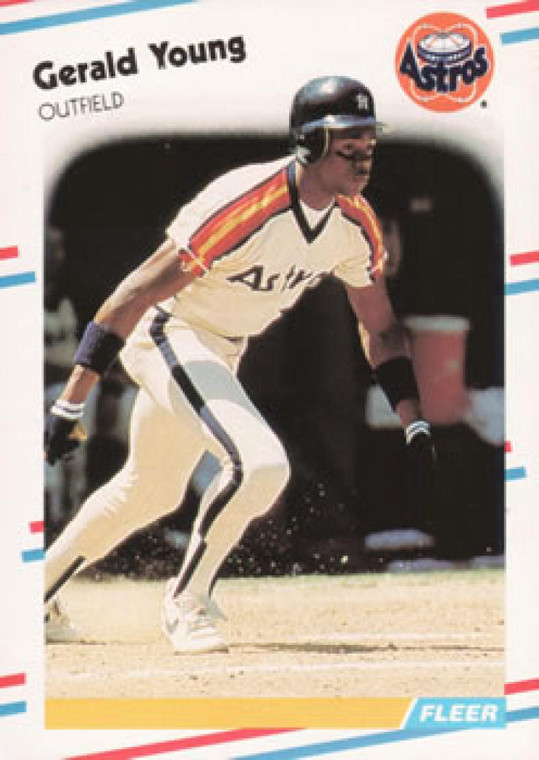 1988 Fleer #460 Gerald Young VG Houston Astros 