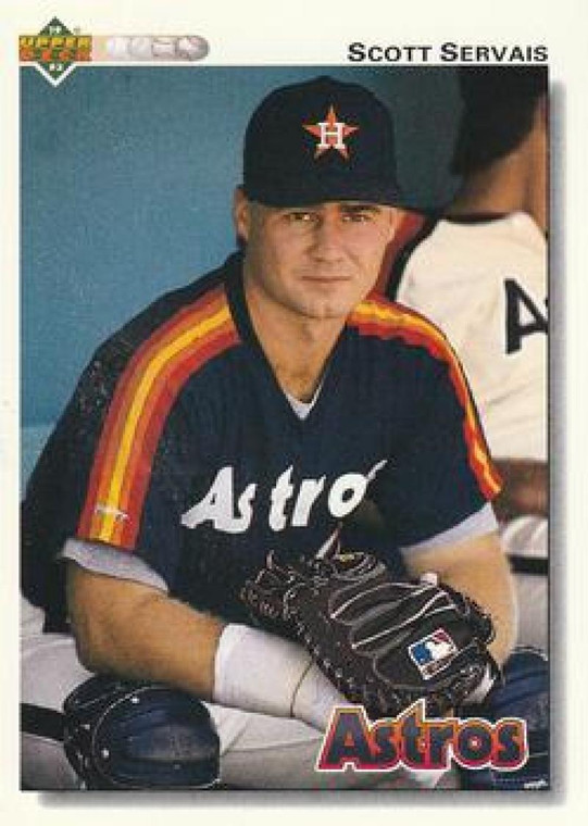 1992 Upper Deck #561 Scott Servais VG Houston Astros 