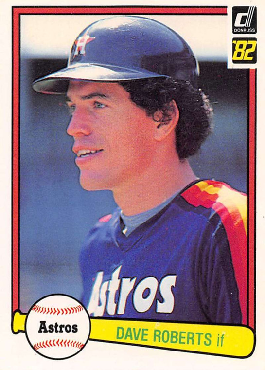 1982 Donruss #625 Dave Roberts VG Houston Astros 