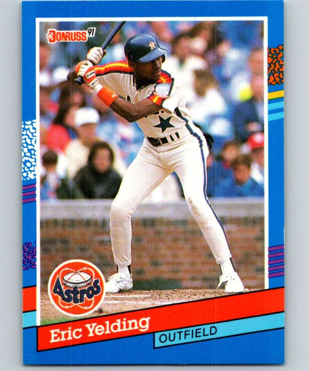 1991 Donruss #277 Eric Yelding VG Houston Astros 