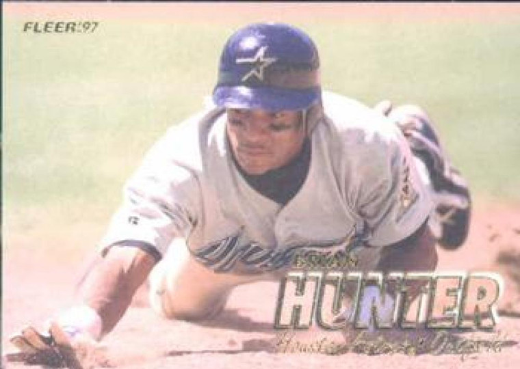 1997 Fleer #347 Brian Hunter VG Houston Astros 