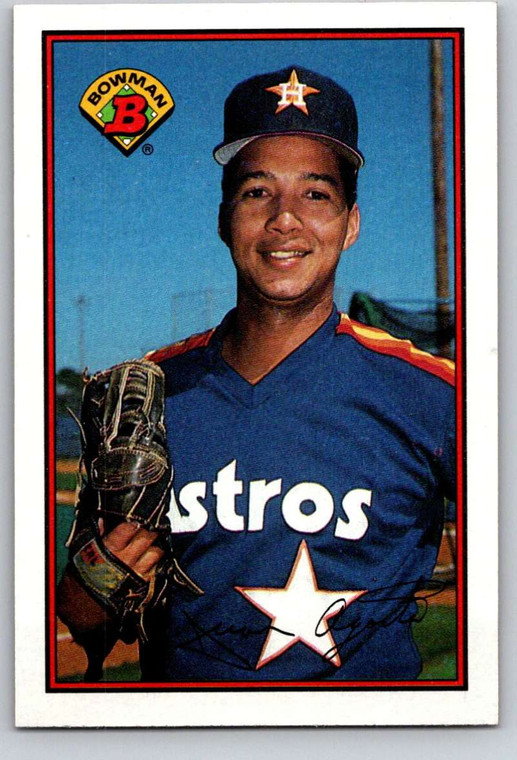 1989 Bowman #321 Juan Agosto VG Houston Astros 