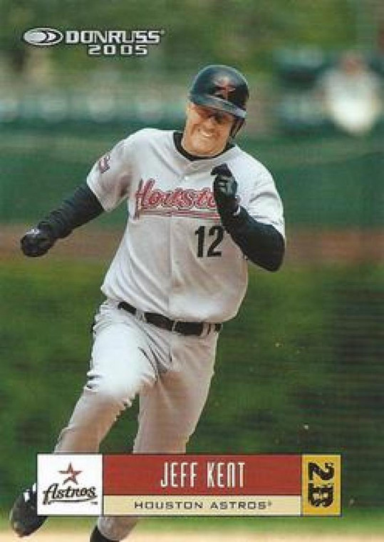 2005 Donruss #206 Jeff Kent VG Houston Astros 