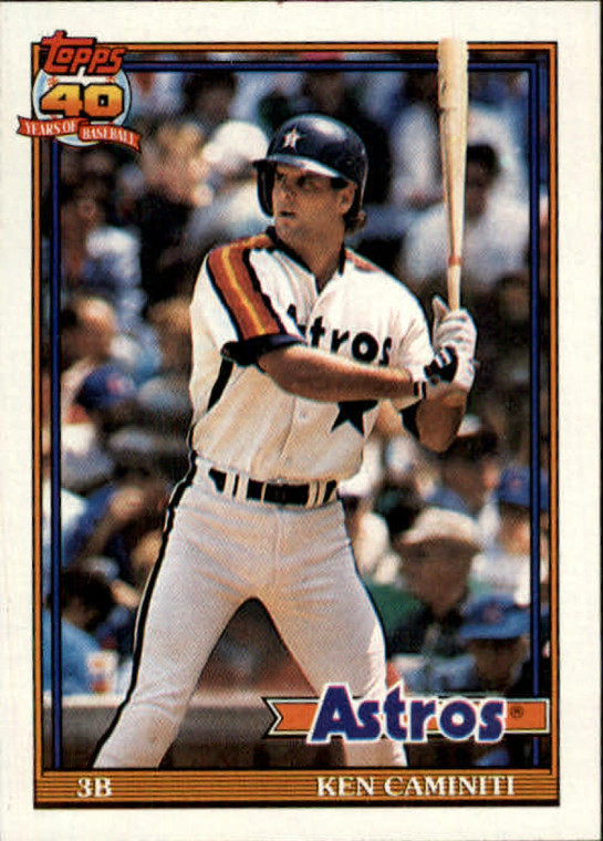 1991 Topps #174 Ken Caminiti VG Houston Astros 