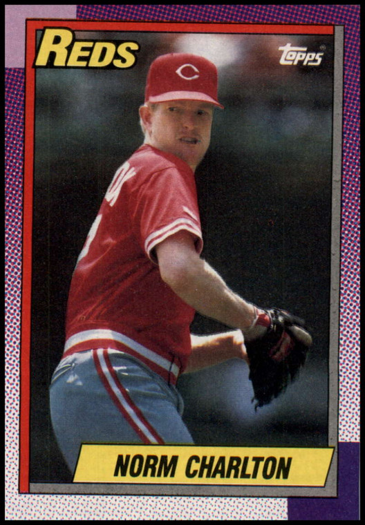 1990 Topps #289 Norm Charlton VG Cincinnati Reds 