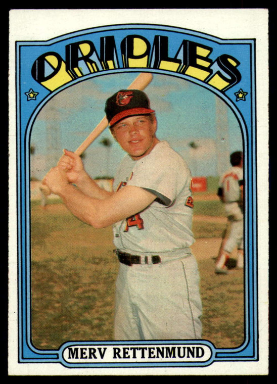 1972 Topps #235 Merv Rettenmund VG Baltimore Orioles 