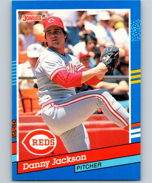 1991 Donruss #96 Danny Jackson VG Cincinnati Reds 