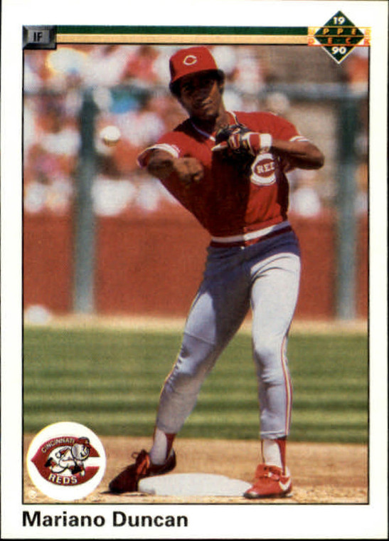 1990 Upper Deck #430 Mariano Duncan VG Cincinnati Reds 