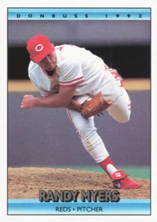 1992 Donruss #624 Randy Myers VG Cincinnati Reds 