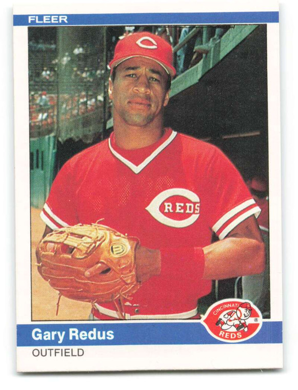 1984 Fleer #481 Gary Redus VG RC Rookie Cincinnati Reds 