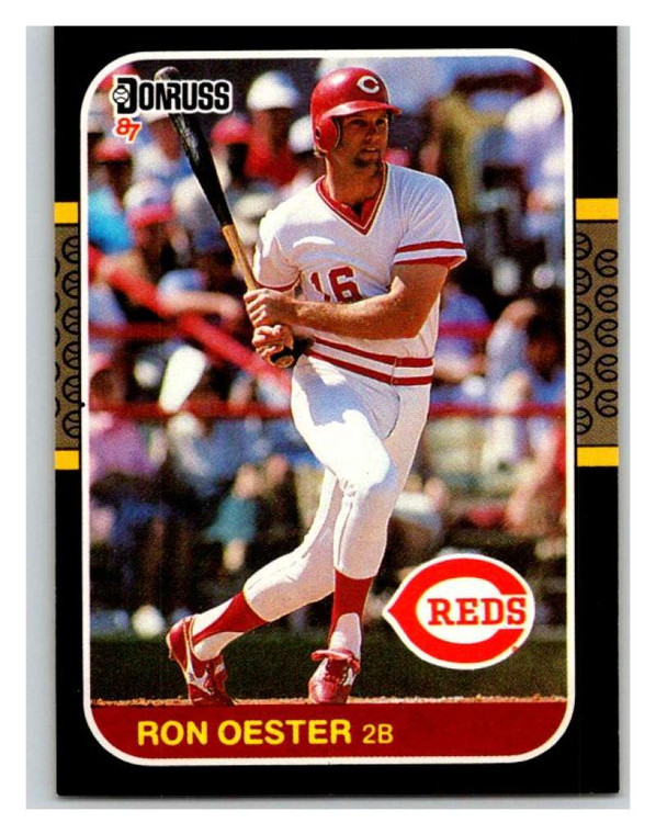 1987 Donruss #206 Ron Oester VG Cincinnati Reds 