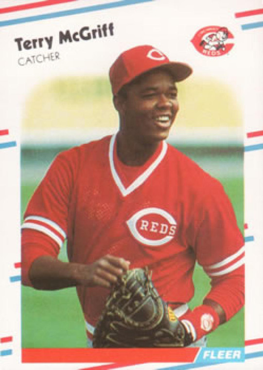 1988 Fleer #240 Terry McGriff VG Cincinnati Reds 