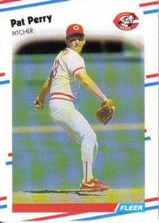 1988 Fleer #244 Pat Perry VG Cincinnati Reds 