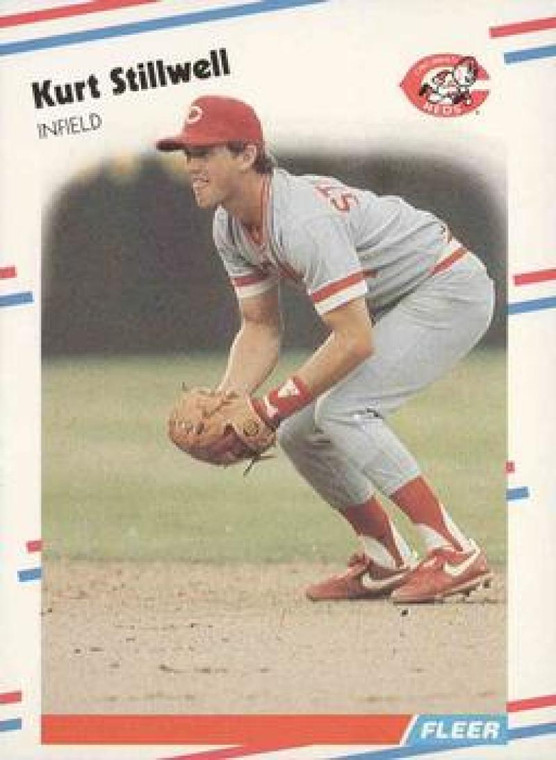 1988 Fleer #248 Kurt Stillwell VG Cincinnati Reds 