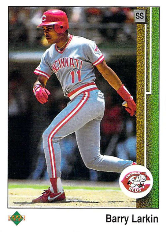 1989 Upper Deck #270 Barry Larkin VG Cincinnati Reds 