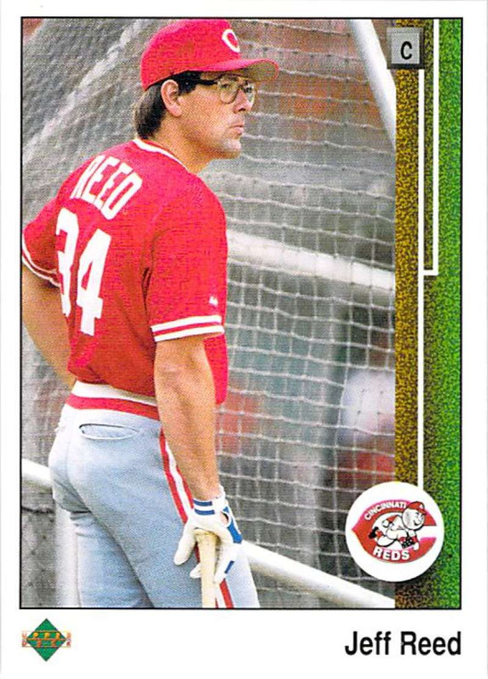 1989 Upper Deck #276 Jeff Reed VG Cincinnati Reds 