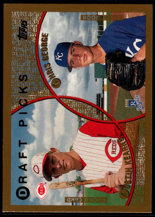 1999 Topps #439 Austin Kearns/Chris George VG RC Rookie Cincinnati Reds/Kansas City Royals 