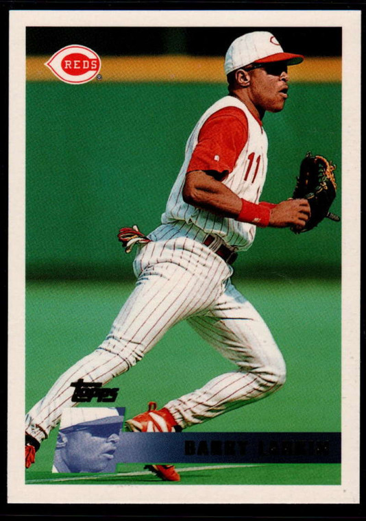 1996 Topps #293 Barry Larkin VG Cincinnati Reds 