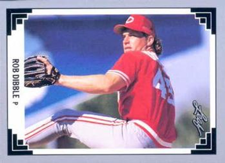 1991 Leaf #282 Rob Dibble VG Cincinnati Reds 