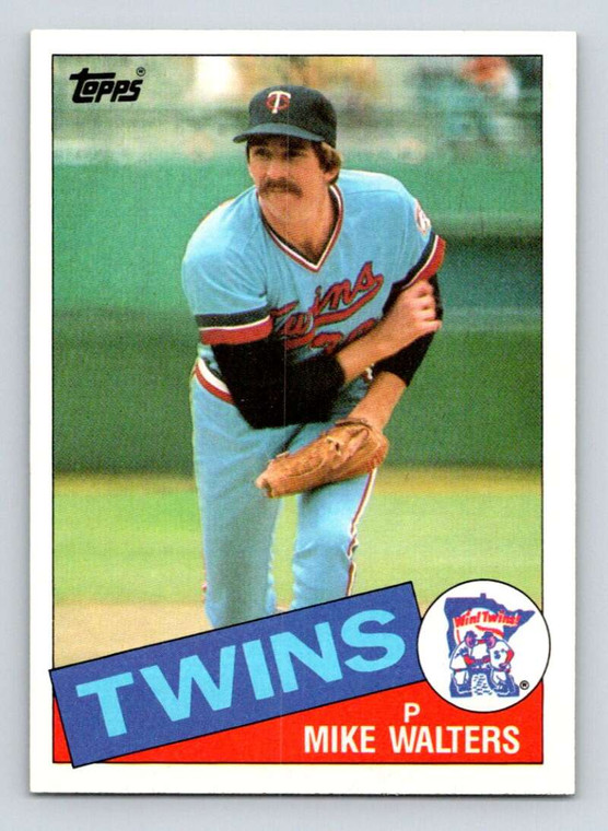 1985 Topps #187 Mike Walters VG Minnesota Twins 