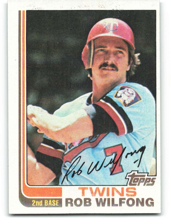 1982 Topps #379 Rob Wilfong VG Minnesota Twins 