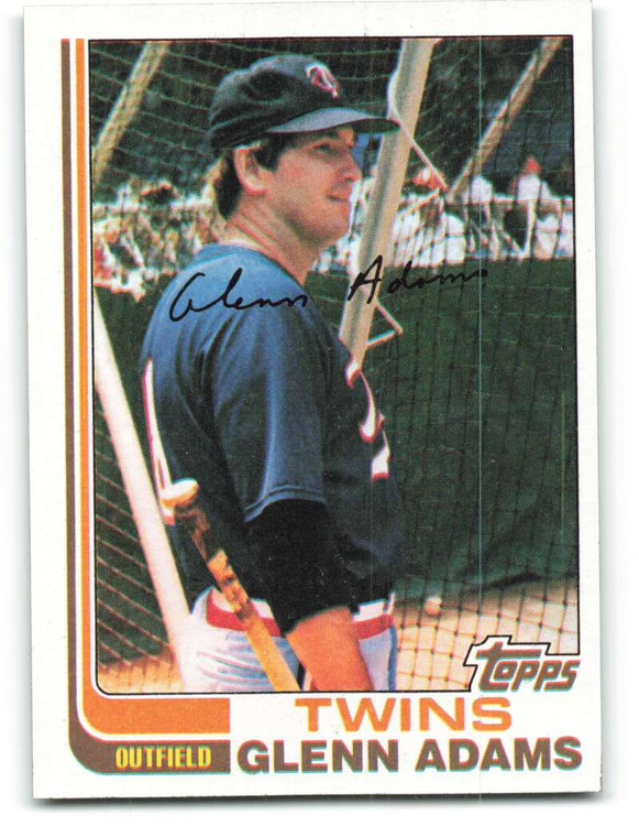 1982 Topps #519 Glenn Adams VG Minnesota Twins 