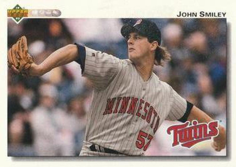 1992 Upper Deck #785 John Smiley VG Minnesota Twins 