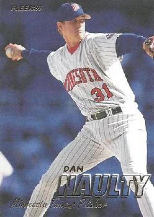 1997 Fleer #153 Dan Naulty VG Minnesota Twins 