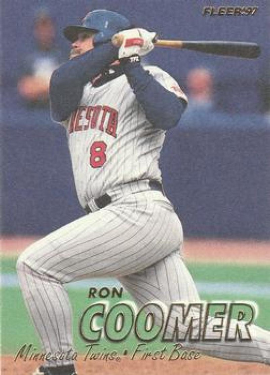 1997 Fleer #144 Ron Coomer VG Minnesota Twins 