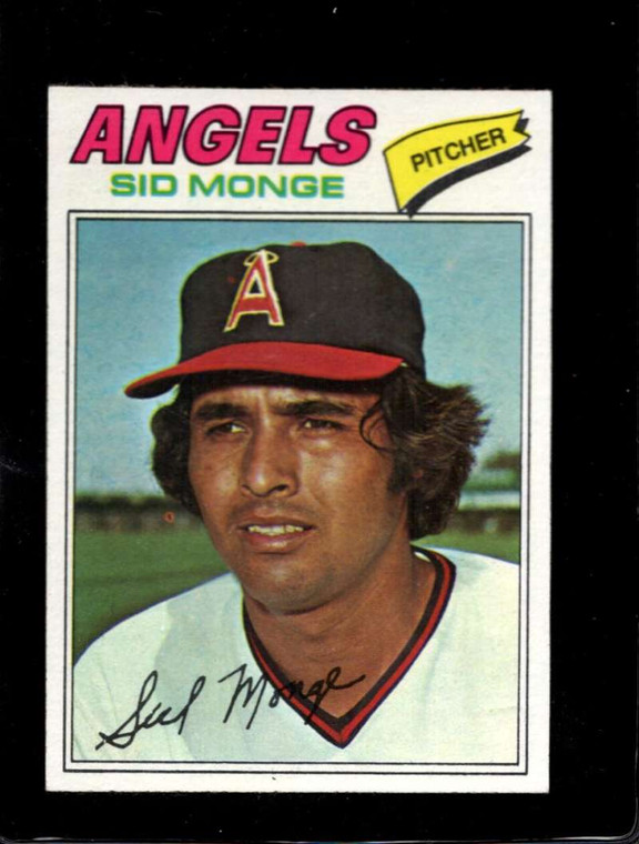 1977 Topps #282 Sid Monge VG California Angels 