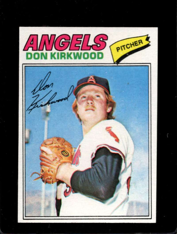 1977 Topps #519 Don Kirkwood VG California Angels 