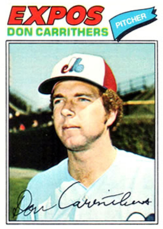 1977 Topps #579 Don Carrithers VG Montreal Expos 