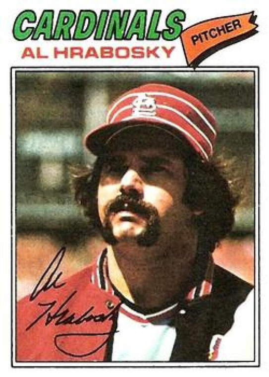 1977 Topps #495 Al Hrabosky VG St. Louis Cardinals 