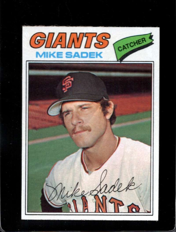1977 Topps #129 Mike Sadek VG San Francisco Giants 