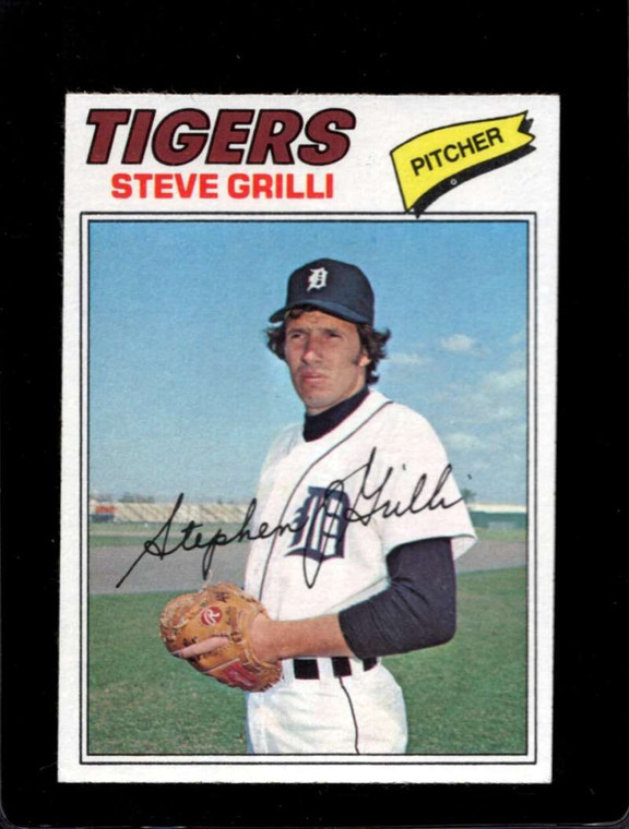 1977 Topps #506 Steve Grilli VG Detroit Tigers 