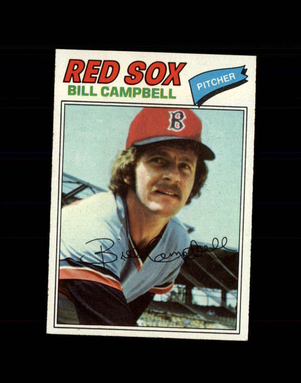 1977 Topps #166 Bill Campbell VG Boston Red Sox 
