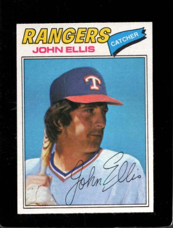 1977 Topps #36 John Ellis VG Texas Rangers 