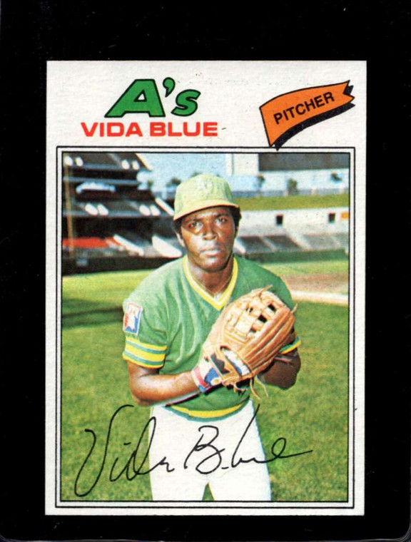 SOLD 86413 1977 Topps #230 Vida Blue VG Oakland Athletics 