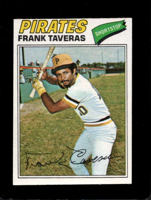 1977 Topps #538 Frank Taveras VG Pittsburgh Pirates 